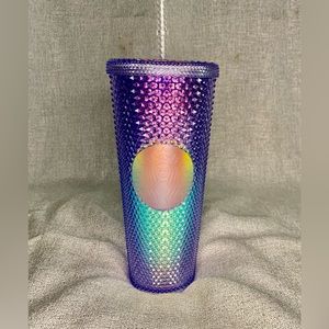 Starbucks Ombre Mermaid Sully Purple Blue Studded Tumbler 2021